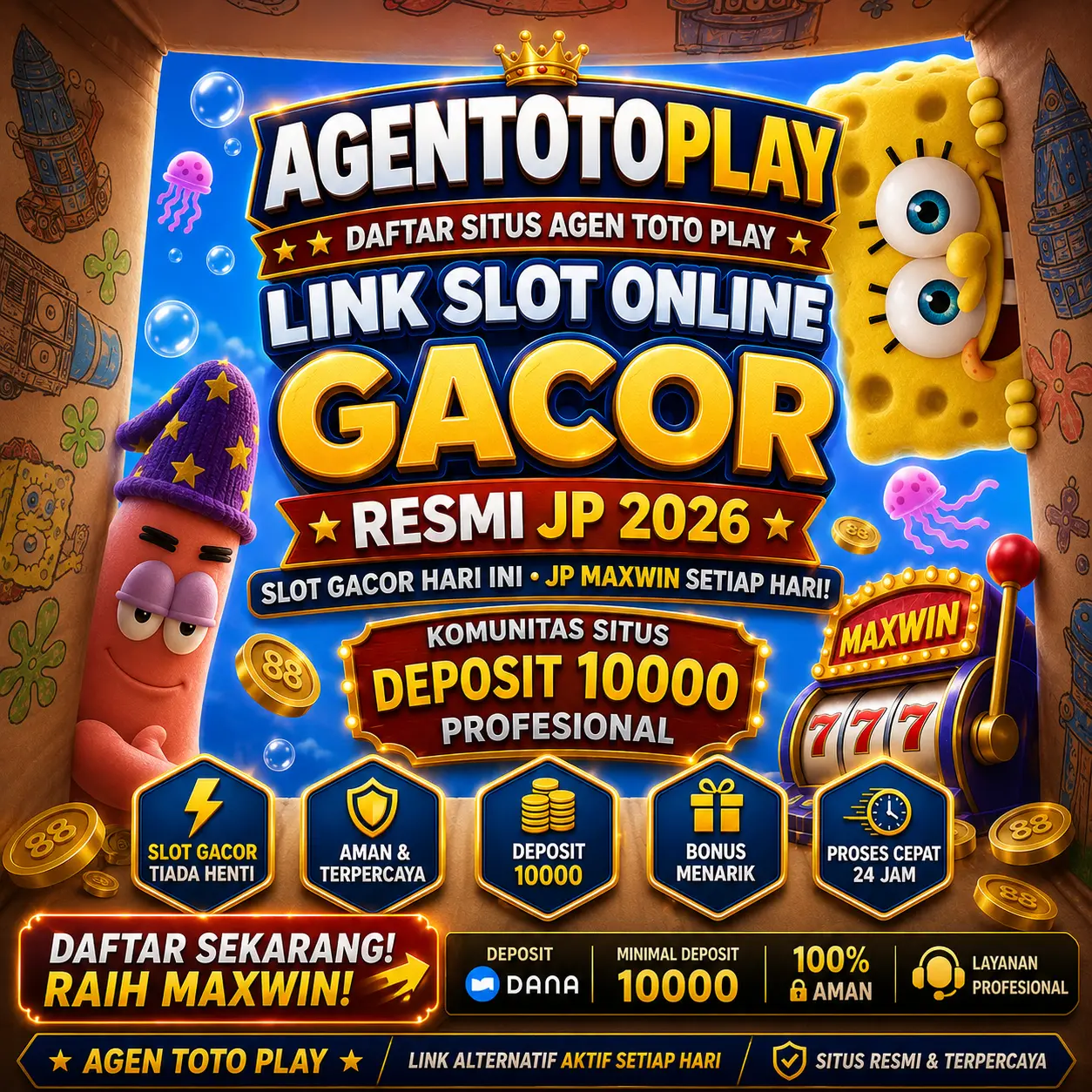 AGENTOTOPLAY Bersama Seo Copy Paste x Egi Gacor Agen toto play link alternatif resmi slot 88 resmi